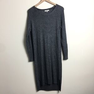 Madewell grey sweater dress